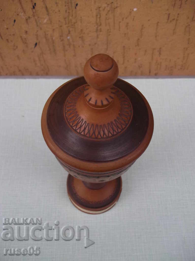 Cup of wooden "OS of BSFS-Ob of OF-football-KSK-I place-1984". - 5 Cup of wooden "OS of BSFS-Ob of OF-football-KSK-I place-1984". - 5