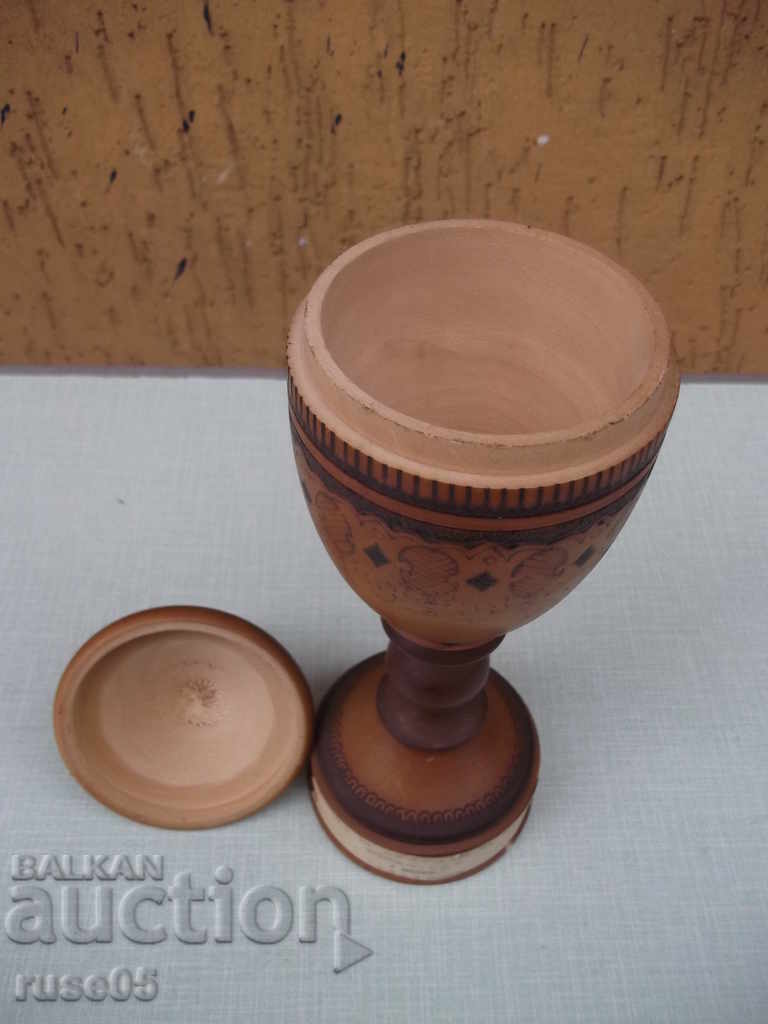 Cup of wooden "OS of BSFS-Ob of OF-football-KSK-I place-1984". - 6 Cup of wooden "OS of BSFS-Ob of OF-football-KSK-I place-1984". - 6