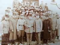 Военна снимка фотография групов портрет Първа световна WW1