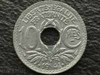 10 centime Franța 1941 UNC