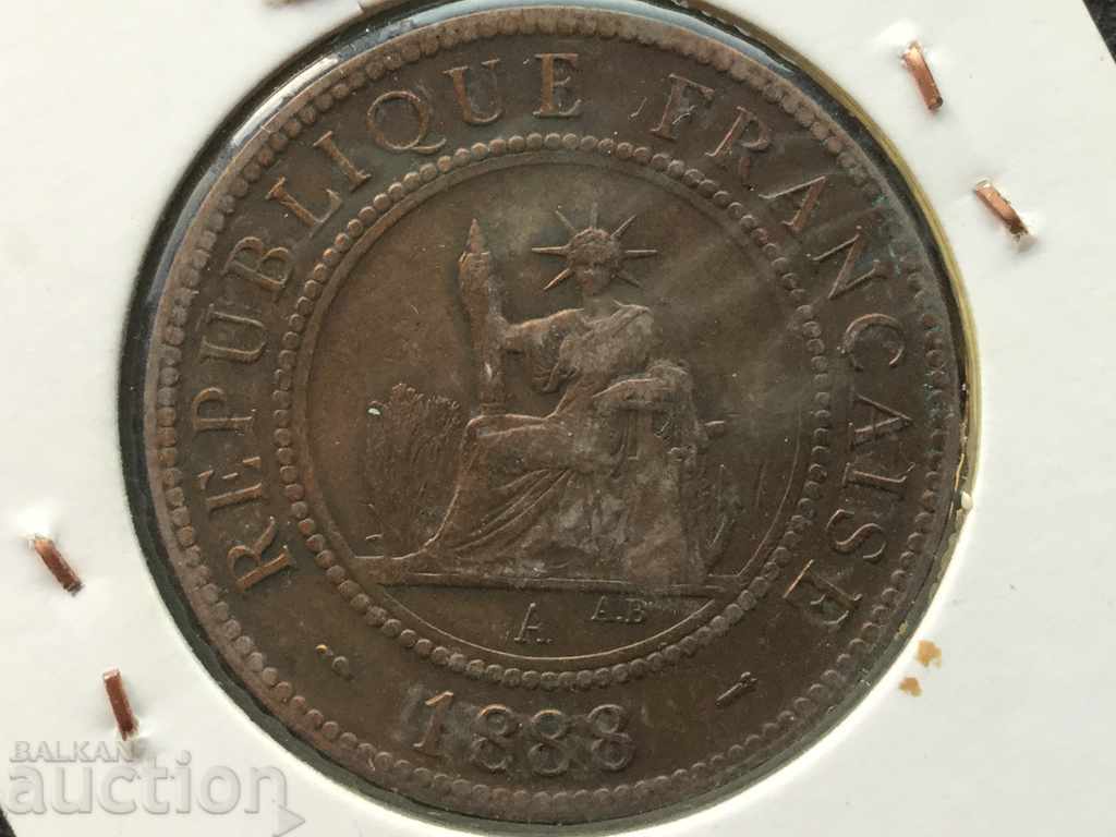 1 centimeter French Indochina 1888 excellent with price 45.00 BGN | € 23.01 1 centimeter French Indochina 1888 excellent with price 45.00 BGN | € 23.01