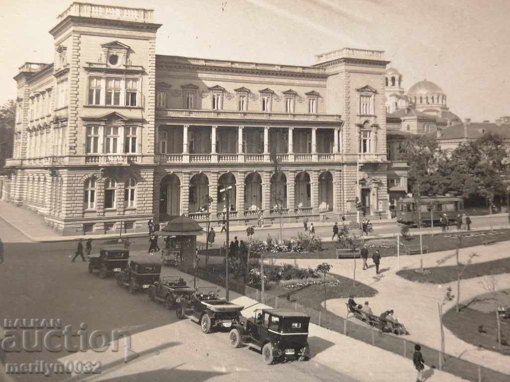 Old photo, postcard Sofia Military Club with price 139.00 BGN | € 71.07