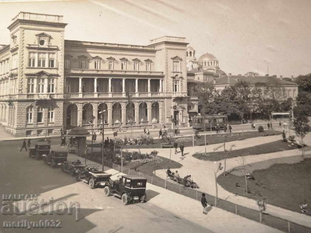 Old photo, postcard Sofia Military Club - 7
