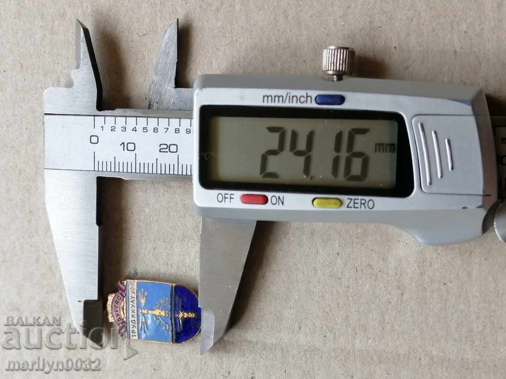 Burgas and Culture Burgas Medal Badge Badge - 6 Burgas and Culture Burgas Medal Badge Badge - 6