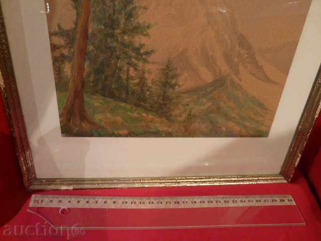 Painting-Watercolor-1948 with price 120.00 BGN | € 61.36