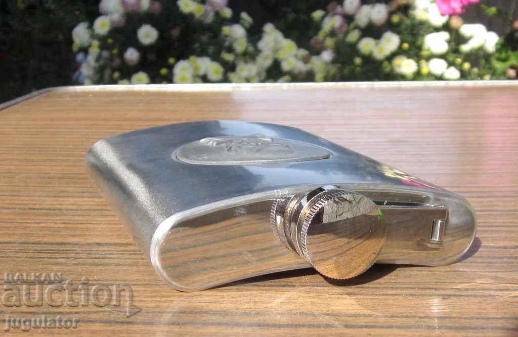 new metal pocket for alcohol with skull and bone - 5 new metal pocket for alcohol with skull and bone - 5