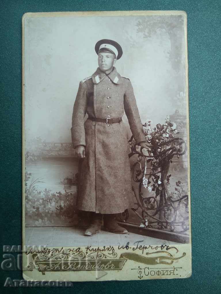 Photogallery Photo cardboard A. Vladikov Prince soldier
