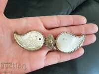 Silver Renaissance Mother of Pearl Pafti Pafta Costume