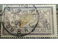 Франция марка с печат рядка Михел 99
