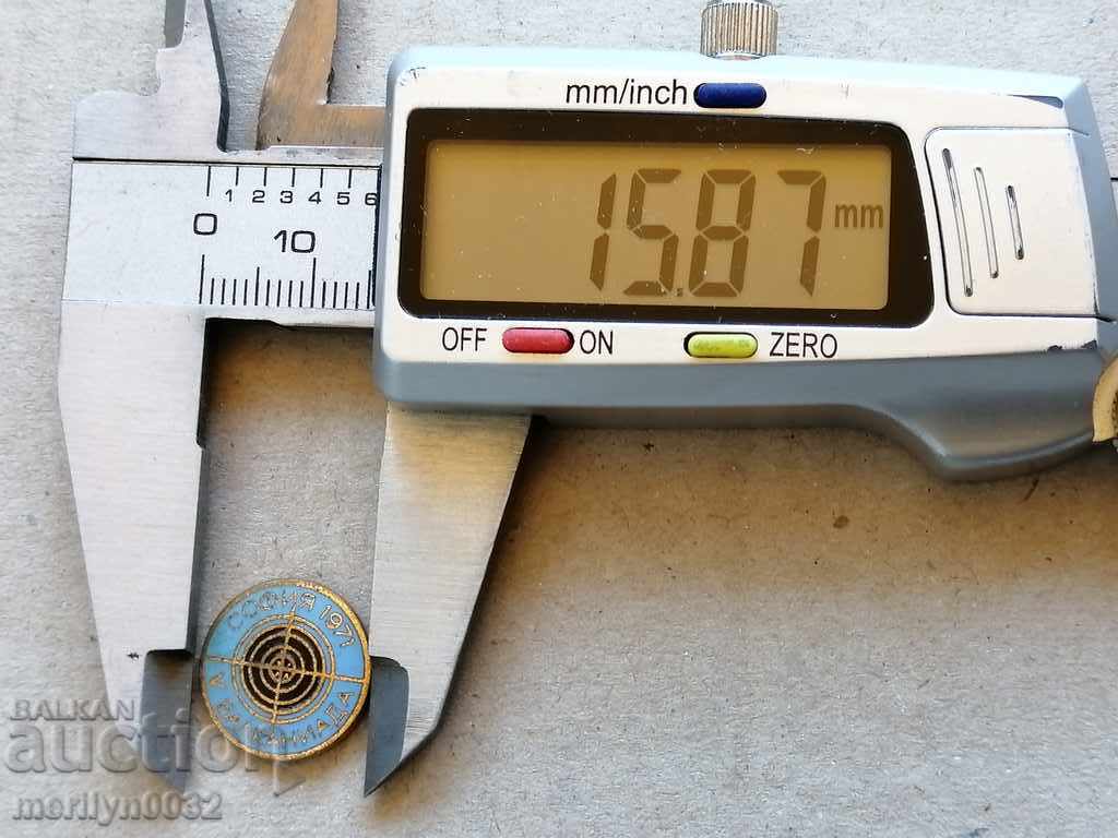 Παράδοση Σφραγίδα μετάλλων σμάλτου Παράδοση Σφραγίδα μετάλλων σμάλτου