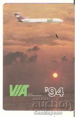 Air VIA Calendar 1994