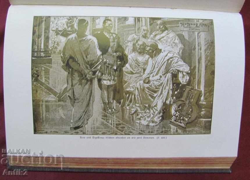 1900 Book Historical Novel QVOVADIS - 6 1900 Book Historical Novel QVOVADIS - 6
