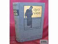 1900 Book Historical Novel QVOVADIS