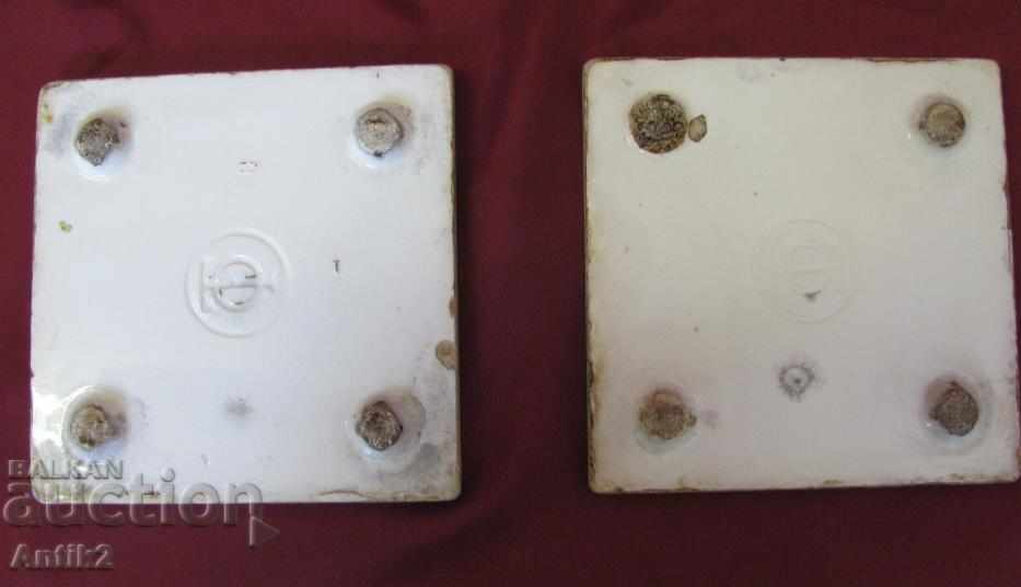19th Century Porcelain Ware Holders 2 pieces - 5 19th Century Porcelain Ware Holders 2 pieces - 5