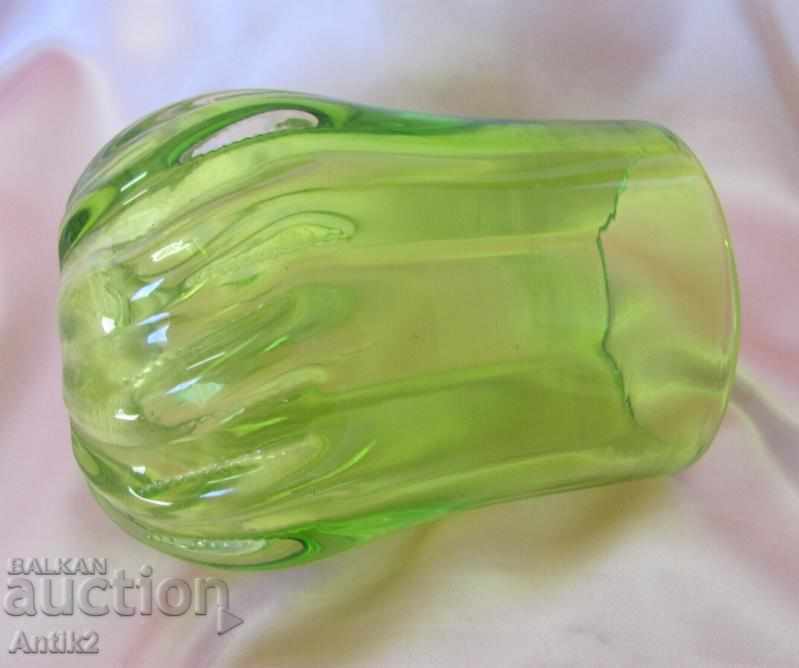 Old Morano Crystal Glass Massive Heavy Vase with price 180.00 BGN | € 92.03 Old Morano Crystal Glass Massive Heavy Vase with price 180.00 BGN | € 92.03