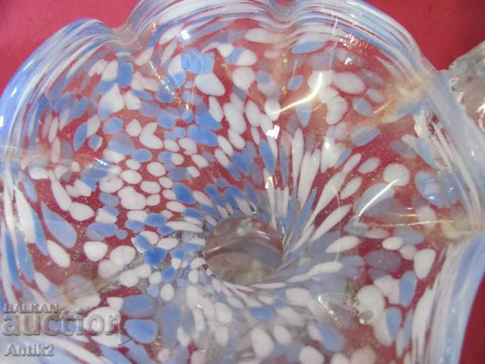 Delivery of Old Crystal Glass Basket