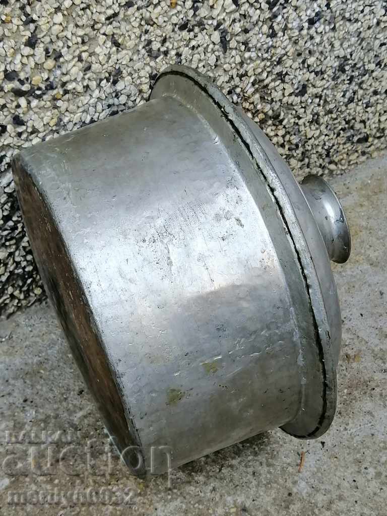 Copper pot with a lid of a copper cup cooker - 7