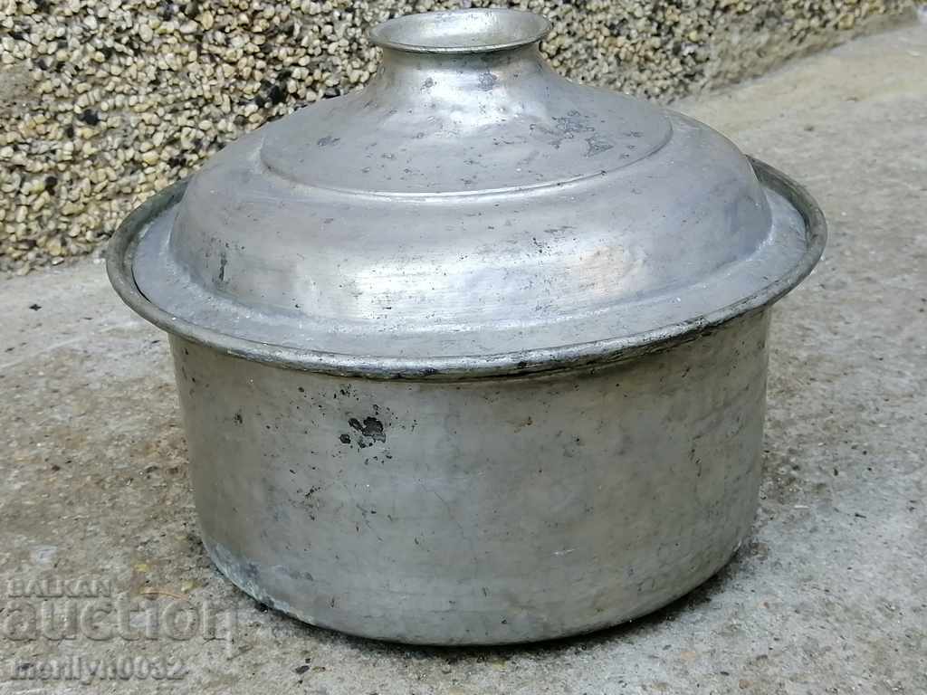 Медна тенджера с капак бакър меден съд Медна тенджера с капак бакър меден съд