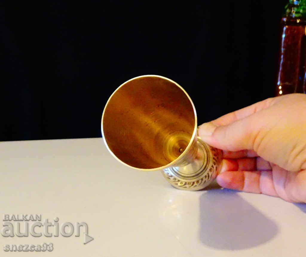 Auction Fantastic Bronze Goblet, Wine Glass, Cloisonné Enamel Auction Fantastic Bronze Goblet, Wine Glass, Cloisonné Enamel