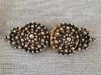 Constantinople Revival SILVER filigree with gilding buckles