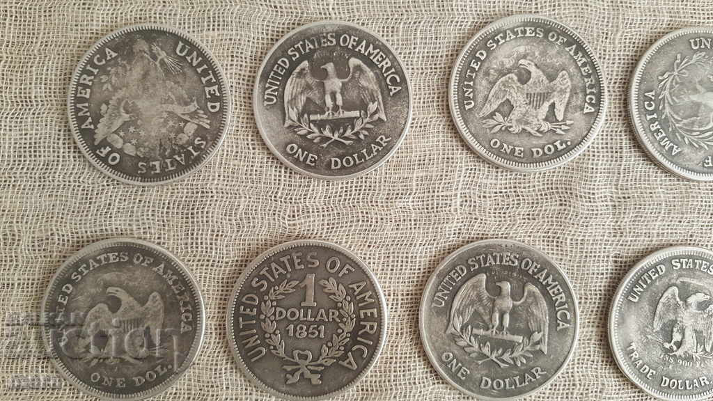 Lot of US dollar replicas - 5