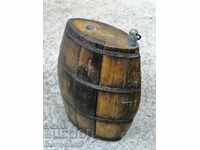 Стар павур от дърво дървения бъкел буре бъклица
