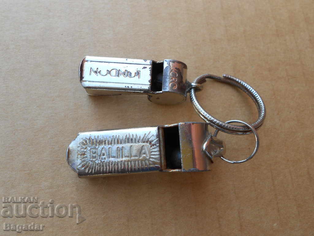 Old whistles with price 15.00 BGN | € 7.67 Old whistles with price 15.00 BGN | € 7.67