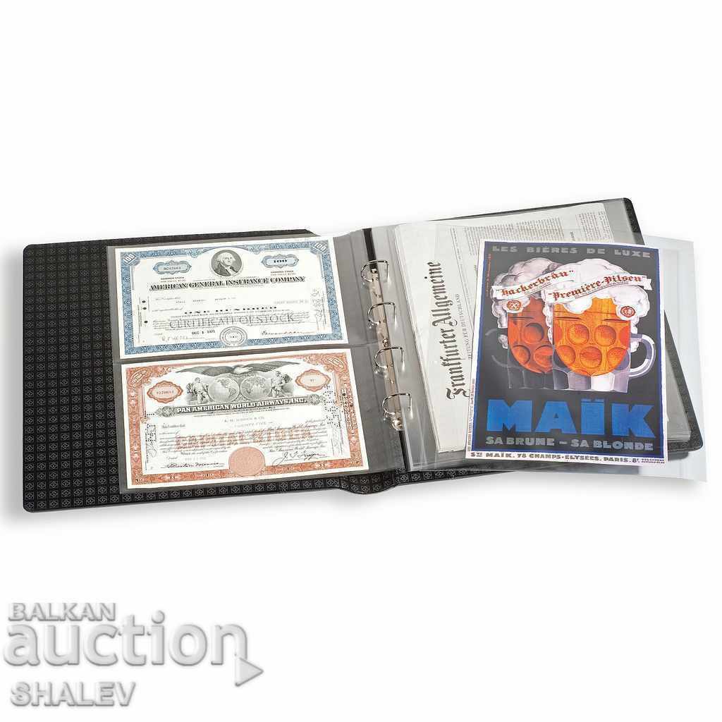 Άλμπουμ "KANZLEI" LUX φάκελος με κασέτα - Leuchtturm, Γερμανία/8999 - 6