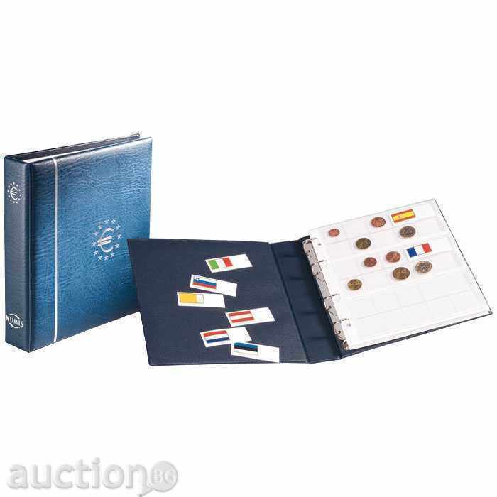 Album "NUMIS" EURO 144 caseta folder - Leuchtturm / 3995.