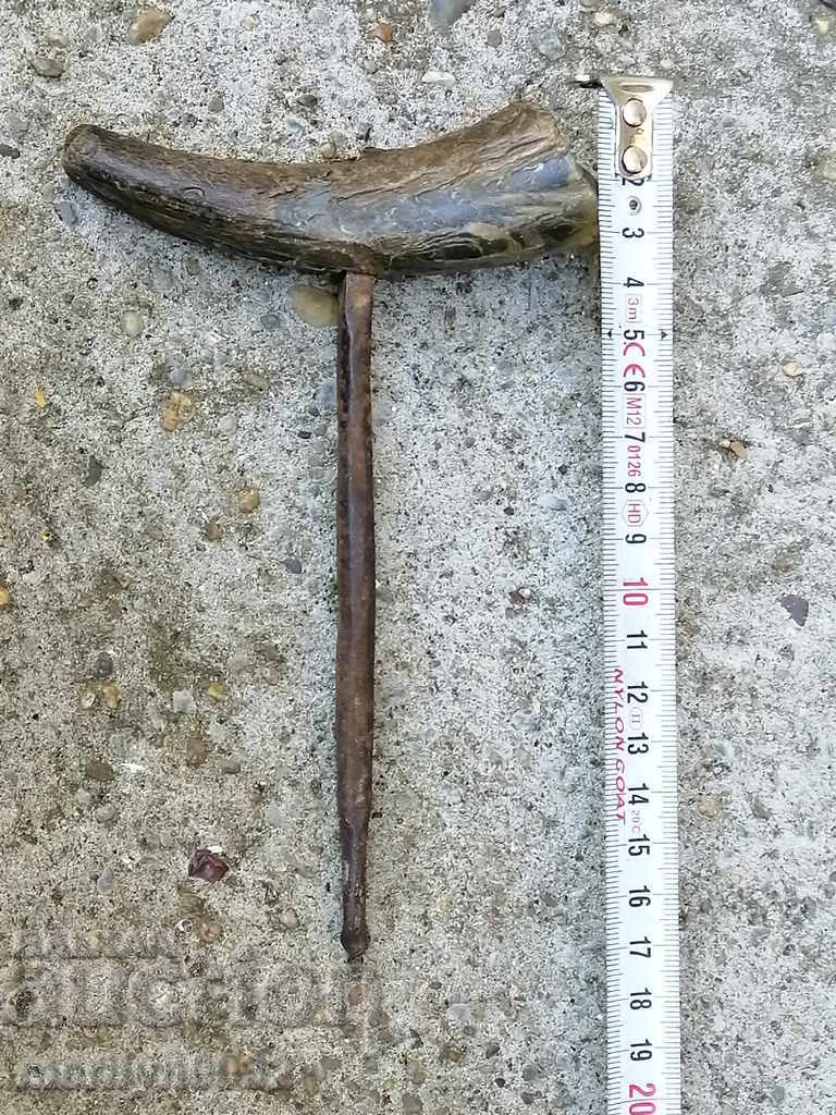 Auction Matkap with buffalo horn drill bit, drill Auction Matkap with buffalo horn drill bit, drill