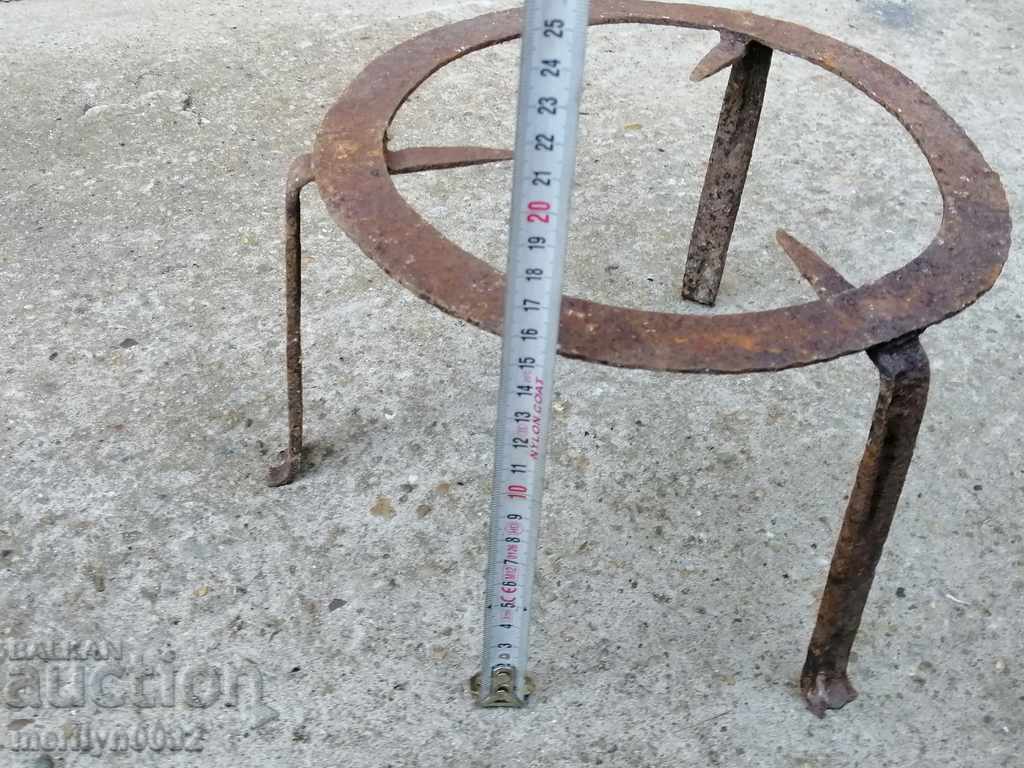 An old wrought iron soot, wrought iron, a primitive pyrosty - 6