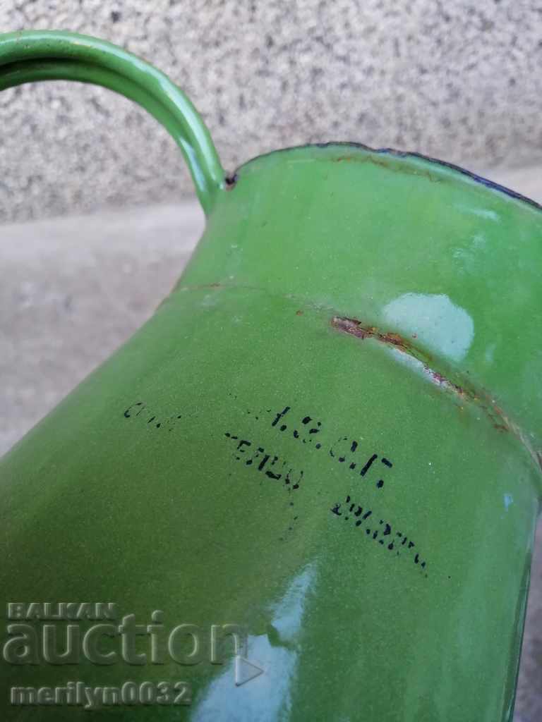 Enameled pot with enamel - 5 Enameled pot with enamel - 5