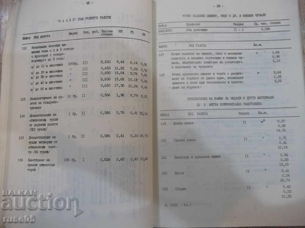 Delivery of Book "Uniform labor standards in construction ..- part1" -136p