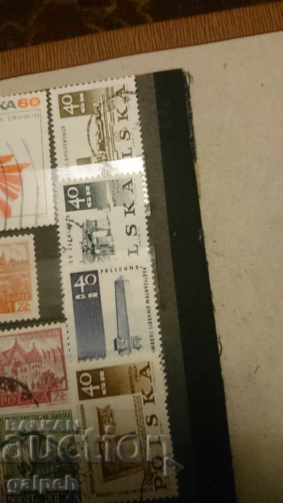 ПОЩЕНСКИ МАРКИ - ПОЛША - 5 ПОЩЕНСКИ МАРКИ - ПОЛША - 5