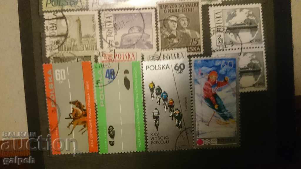 ПОЩЕНСКИ МАРКИ - ПОЛША - 6 ПОЩЕНСКИ МАРКИ - ПОЛША - 6