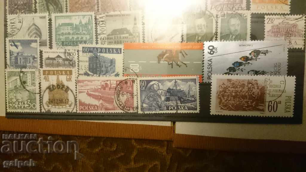 Auction  POSTAGE STAMPS - POLAND - BGN 2.49