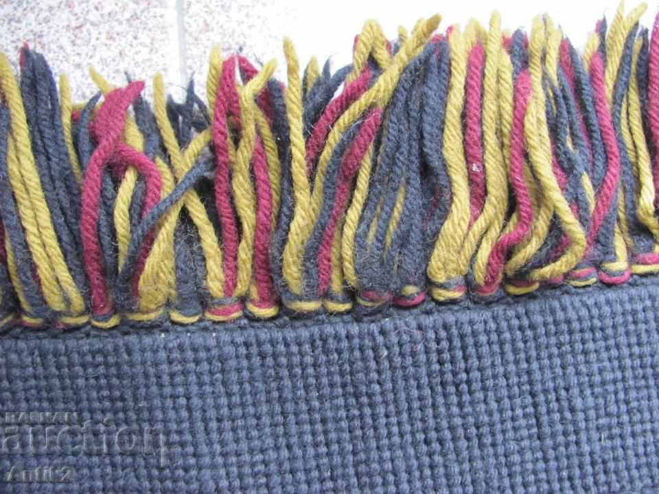 19th Century Hand Embroidered Carpet, Covior - 5 19th Century Hand Embroidered Carpet, Covior - 5