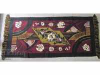 19th Century Hand Embroidered Carpet, Covior