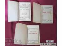 1933-39g. Romane istorice bulgare 3 ediții