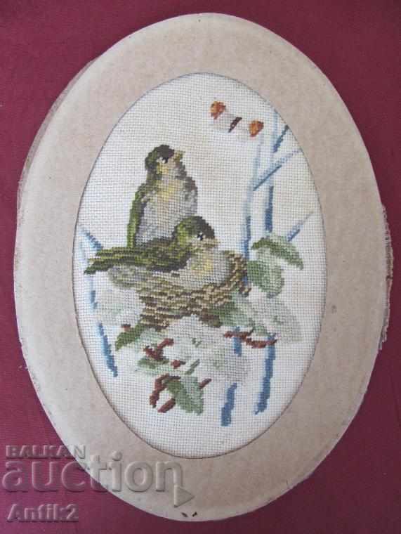 Licitație Tapiterii cusute manual din secolul al XIX-lea 3 buc Licitație Tapiterii cusute manual din secolul al XIX-lea 3 buc