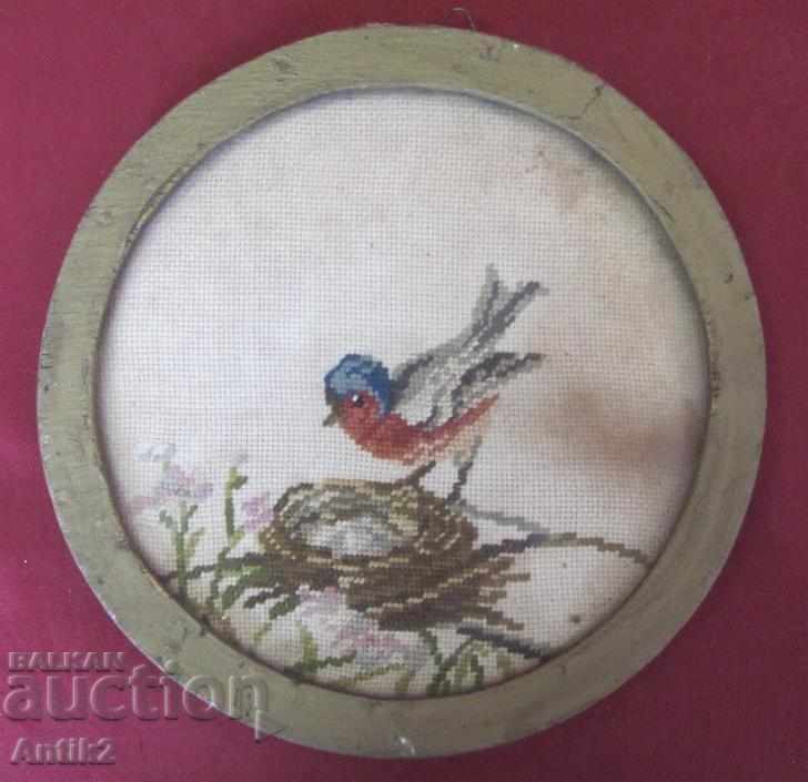 Tapiterii cusute manual din secolul al XIX-lea 3 buc - 5 Tapiterii cusute manual din secolul al XIX-lea 3 buc - 5