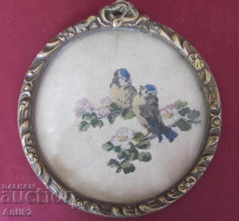 Tapiterii cusute manual din secolul al XIX-lea 3 buc - 7 Tapiterii cusute manual din secolul al XIX-lea 3 buc - 7