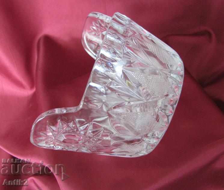 30's Crystal Cup hand engraved - 5 30's Crystal Cup hand engraved - 5