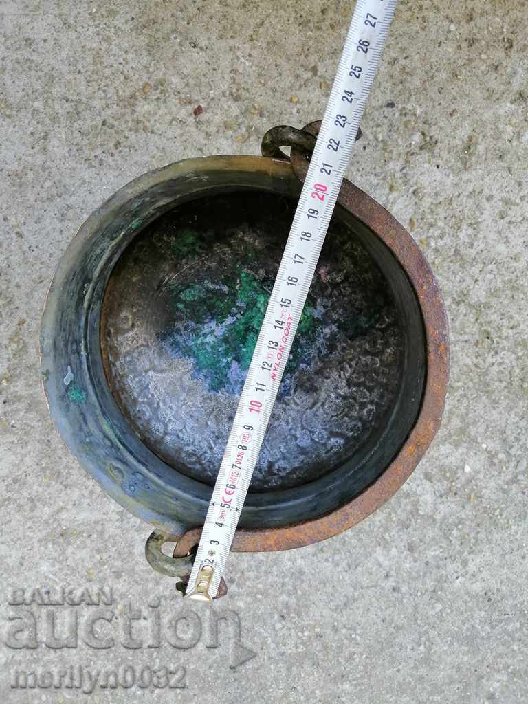 Ibric vechi de cupru, cazan de cupru, cazan, vas de cupru - 5 Ibric vechi de cupru, cazan de cupru, cazan, vas de cupru - 5