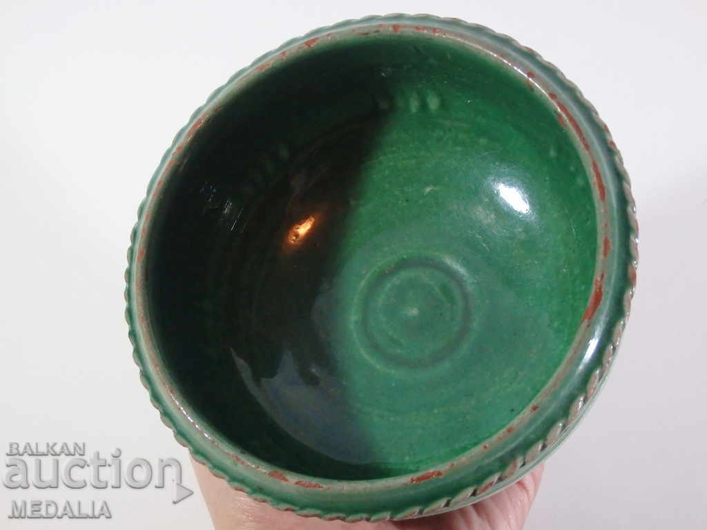 Georgi Bakardzhiev-lot-două boluri-semnate ceramică cu preț € 600.00 | 1173.50 BGN