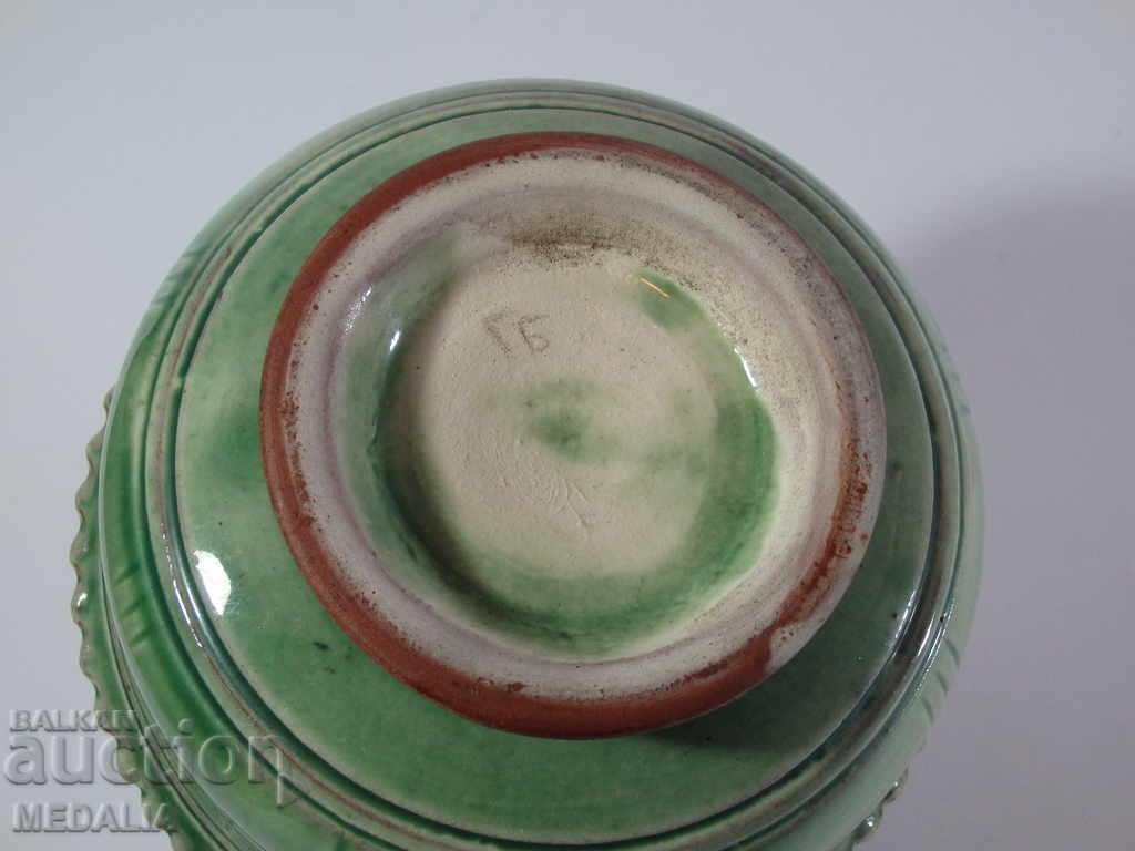 Georgi Bakardzhiev-lot-două boluri-semnate ceramică - 6