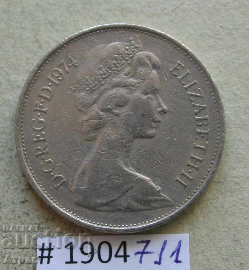10 pisa 1974 Marea Britanie cu preț € 0.20 | 0.39 BGN