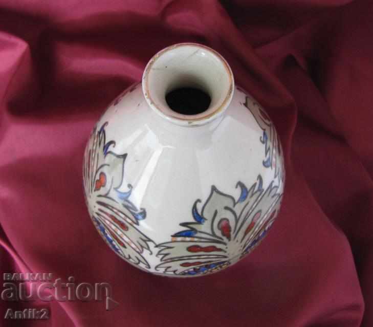 19th Century Porcelain Folk Art Macedonia Vase with price 330.00 BGN | € 168.73 19th Century Porcelain Folk Art Macedonia Vase with price 330.00 BGN | € 168.73