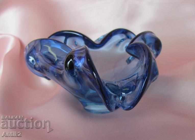 Delivery of Star Morano Crystal Glass Ashtray