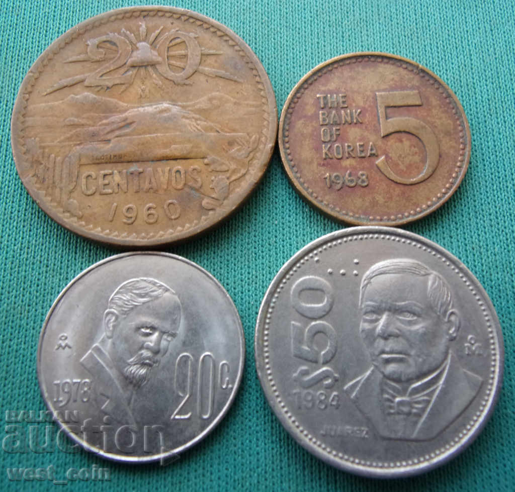 Mexic - Coreea Lot 1960 - 1984